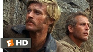 Butch Cassidy and the Sundance Kid 1969  Off the CliffScene 35  Movieclips [upl. by Nollahp391]