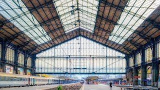 A Walk Around Gare dAusterlitz Train Station Paris [upl. by Morly491]