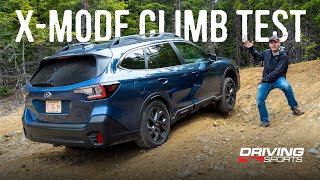 Subaru XMode Offroad Climb Test  Outback Onyx XT [upl. by Bernstein]