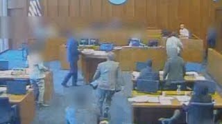 Newly released video shows deadly courtroom shooting in Utah [upl. by Uuge48]