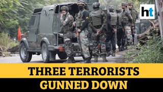 JampK Soldier killed 3 terrorists gunned down in Pulwama encounter [upl. by Hadwin]