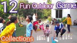 12 Collections Of Fun Outdoor Games [upl. by Rehpotsirahc773]