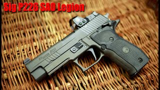 Sig Sauer P226 Legion SAO First Shots amp Impressions [upl. by Halak]