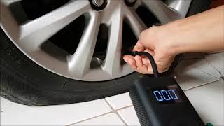 Xiaomi Portable Electric Tire Inflator Pump Review [upl. by Von34]