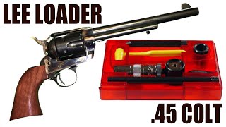 Lee Loader Review 45 Colt [upl. by Kyred]