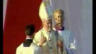 John Paul II speech against the Mafia in Agrigento [upl. by Erehc887]