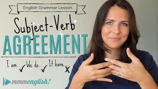 Subject Verb Agreement  English Lesson  Common Grammar Mistakes [upl. by Christan]