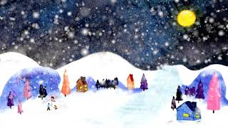 Snow Village  Relaxing Music  Lullaby  Winter Lullaby  Sleep Music  Bedtime Music  Sleep Aid [upl. by Nathanael]