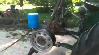 Homemade skidding winch part 1 [upl. by Guimar445]