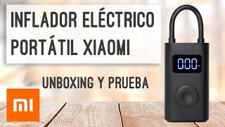 ✅ INFLADOR DE RUEDAS eléctrico de XIAOMI  Unboxing y prueba en español [upl. by Coleville]