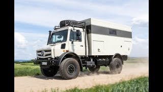 Bocklet Unimog Dakar expedition vehicle tour [upl. by Yrrak]