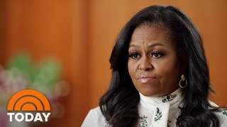 Michelle Obama Reacts To Meghan Markle Interview Pandemic Pressure New Netflix Show  TODAY [upl. by Asenab344]