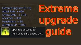 Extreme upgrade system explained  Cabal Online [upl. by Eelibuj]