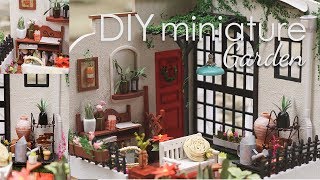 DIY Miniature Dollhouse  Rolife Millers Garden [upl. by Wilburn854]