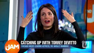 Torrey DeVitto Talks Chicago Med One Tree Hill and Her Love Life [upl. by Oirasec566]