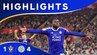 BIG FRIDAY WIN 😃  Southampton 1 Leicester City 4 [upl. by Beesley]