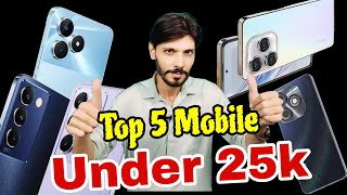 Top 5 Best Mobile Phones Under 25000 [upl. by Nana714]