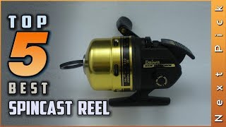 Top 5 Best Spincast Reel Review in 2024 [upl. by Yelkcub]