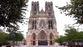 Reims France including the Cathédrale NotreDame de Reims [upl. by Chancellor936]