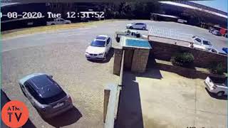 SOUTH AFRICA SEPTEMBER ROBBERY CAUGHT ON CCTV 2020 [upl. by Marta]