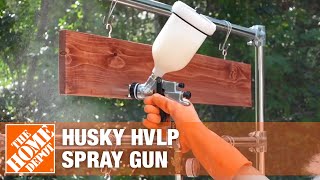 HVLP Paint Spray Gun  The Home Depot [upl. by Mojgan]