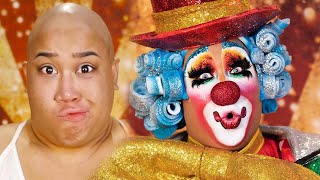 CLOWN MAKEUP TUTORIAL  PatrickStarrr [upl. by Leonardo792]