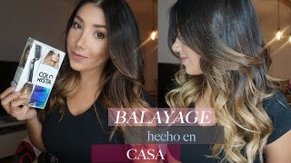 Balayage en casa ···NEW Loreal Colorista [upl. by Adnolaj]