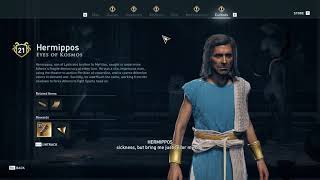 Attika Fort Polemarch Cultist Location Clue  AC Odyssey  Siptan Gaming [upl. by Singband502]