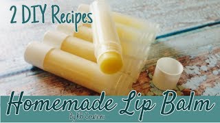 QUICK amp EASY DIY CHAPSTICK  LIP BALM  Essential Oil Recipes  PARTY FAVOR [upl. by Yrgoerg]