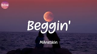 Måneskin  Beggin Lyrics [upl. by Kirkwood151]