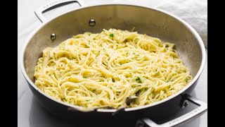 Easy Garlic Butter Pasta [upl. by Nnawaj968]