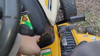 46quot Cub Cadet LT1045 Riding Lawn Mower [upl. by Carolyn]