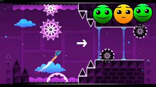 Hardest coin in every official Geometry dash level [upl. by Gunther]