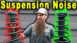 How To Fix a Noisy Suspension  Noise over Bumps [upl. by Maryjane864]