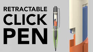 How a Retractable Ballpoint Pen Works [upl. by Arit851]