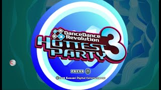 Dance Dance Revolution Hottest Party 3  Song List Wii [upl. by Enyahs]