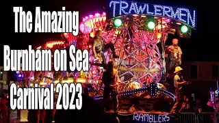 Burnham On Sea Carnival 2023 4K [upl. by Trumann]