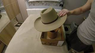 Stetson Mens 4X Buffalo Felt Seneca Western Hat [upl. by Arihas]