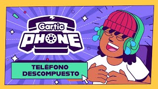 Gartic Phone  Teléfono Descompuesto Cómo jugar [upl. by Eneluqcaj]