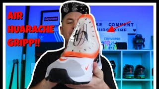 Nike air huarache gripp on foot review [upl. by Dewhirst]