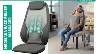 MEDISANA Back Relief Massager Demo [upl. by Xylina940]