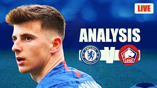 Live Chelsea VS LOSC Lille Champions League Team Analysis amp Match Preview [upl. by Yecac]