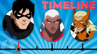 The Complete Young Justice Timeline  Channel Frederator [upl. by Dunkin]