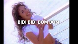 Selena  Bidi bidi bom bom  english translation lyrics [upl. by Ripp]