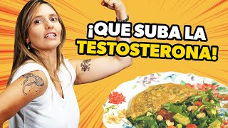 Receta para AUMENTAR TU TESTOSTERONA [upl. by Notsek]