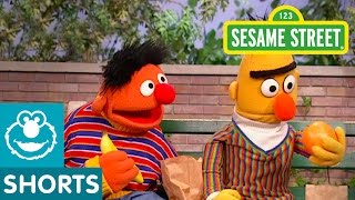 Sesame Street Bert amp Ernie Discuss Fruit [upl. by Woodford]