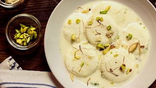 Easy Homemade Rasmalai Recipe [upl. by Nylakcaj4]