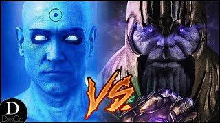 Thanos VS Dr Manhattan  Marvel VS DC  BATTLE ARENA [upl. by Nioe]