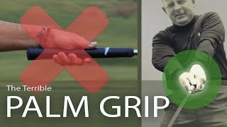 Single Plane Natural Golf Moe Norman  Grip Size Matters [upl. by Roselle]