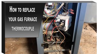 How to replace your gas furnace thermocouple [upl. by Abner656]